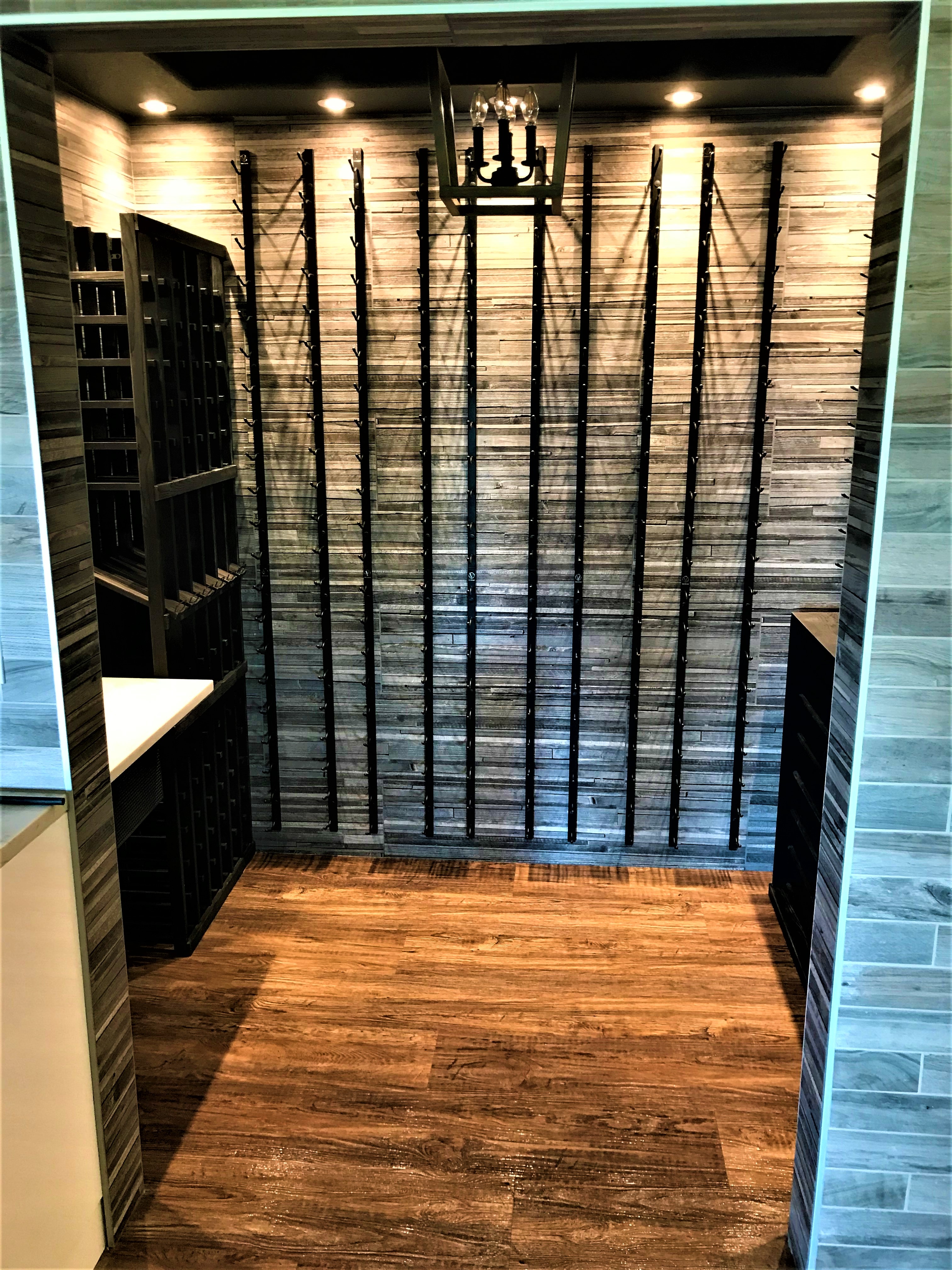 empty wine room