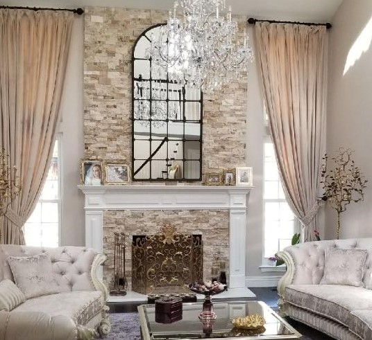 Finished Fireplace